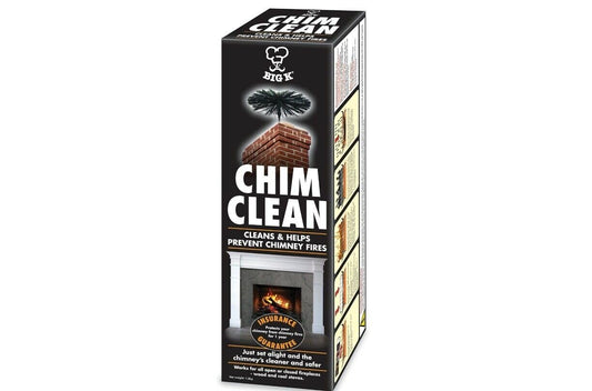 Chimney Cleaning Log - Helps to Remove Tar, Soot and Creosote Deposits. The Complete Solution for Log Burners - Ensures Efficient and Mess-Free Chimney Cleaning Experience Comes with Topline Card.