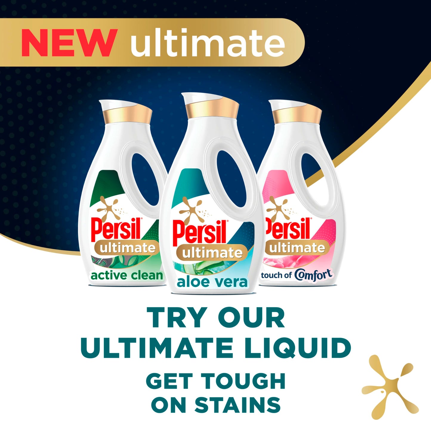 Persil Ultimate Non Bio Aloe Vera Laundry Liquid 4x1.404L (208 washes)