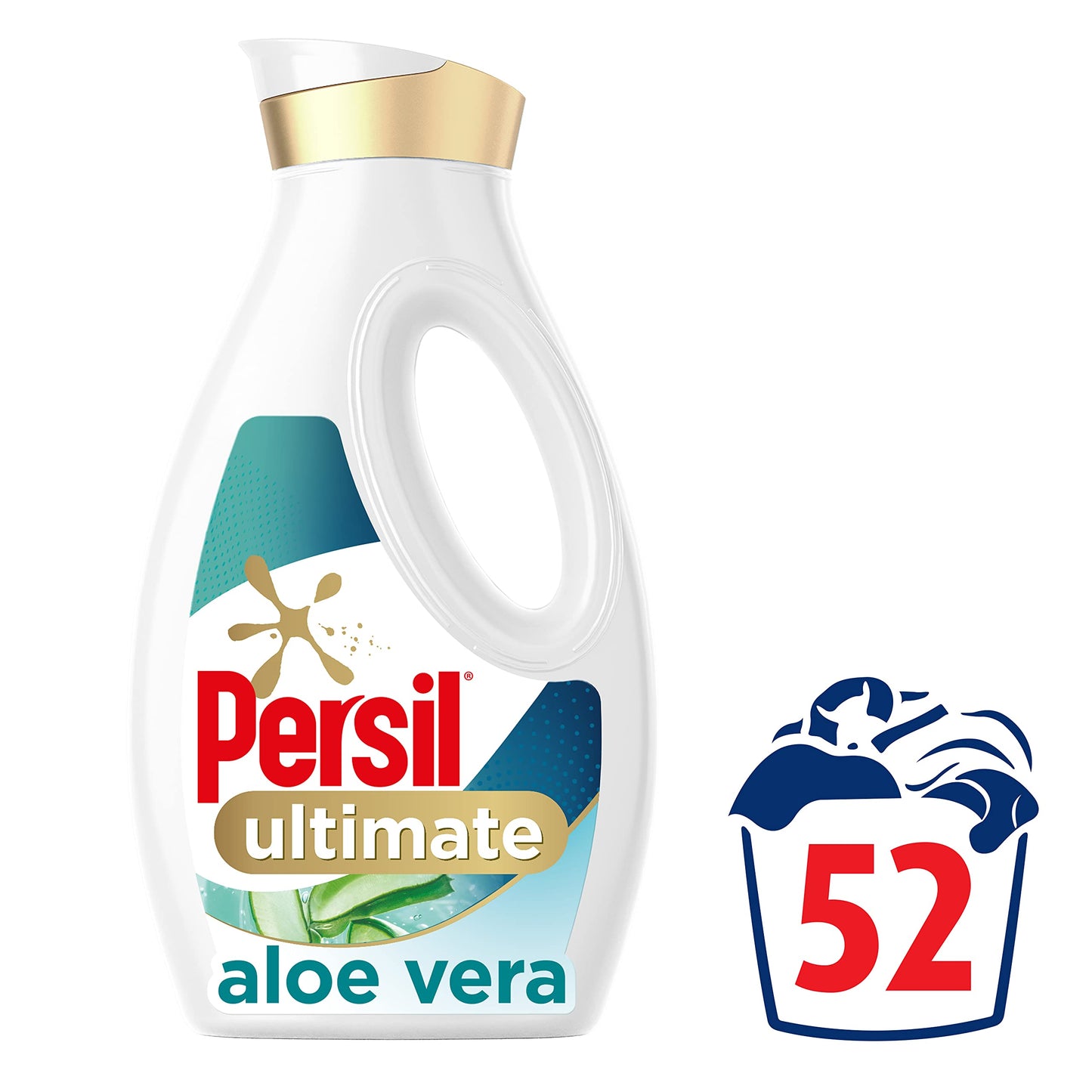 Persil Ultimate Non Bio Aloe Vera Laundry Liquid 4x1.404L (208 washes)