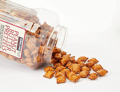 Kirkland Signature Pretzels Sweets Bulk - Peanut Butter Filled Pretzel Nuggets 1.56kg Party Food Sweet Treats with Topline Card for Kids Lunchbox Snacks, Movie Nights or Birthday Parties.