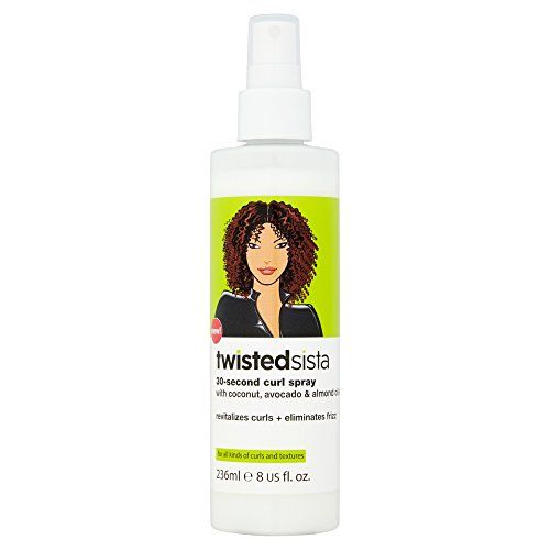 Twisted Sista Curl Spray with Coconut Avocado and Almonds Oils, 236 ml