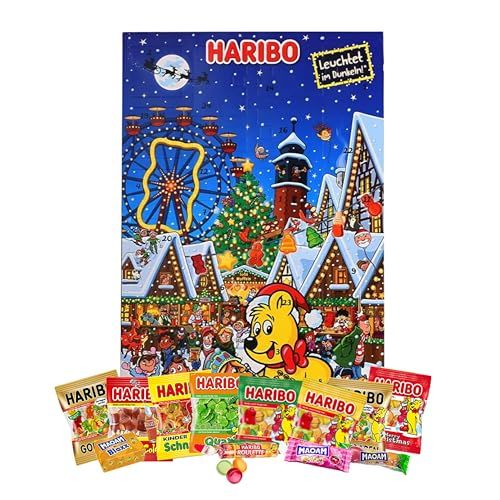 Jelly Sweets Advent Calendar 300g with Topline Card
