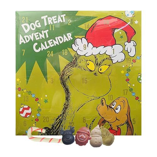 The Grinch Advent Calendar for Dogs 275g with Topline Card