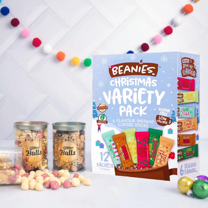 Beanies Christmas Coffee Gift Box 36 Sachets