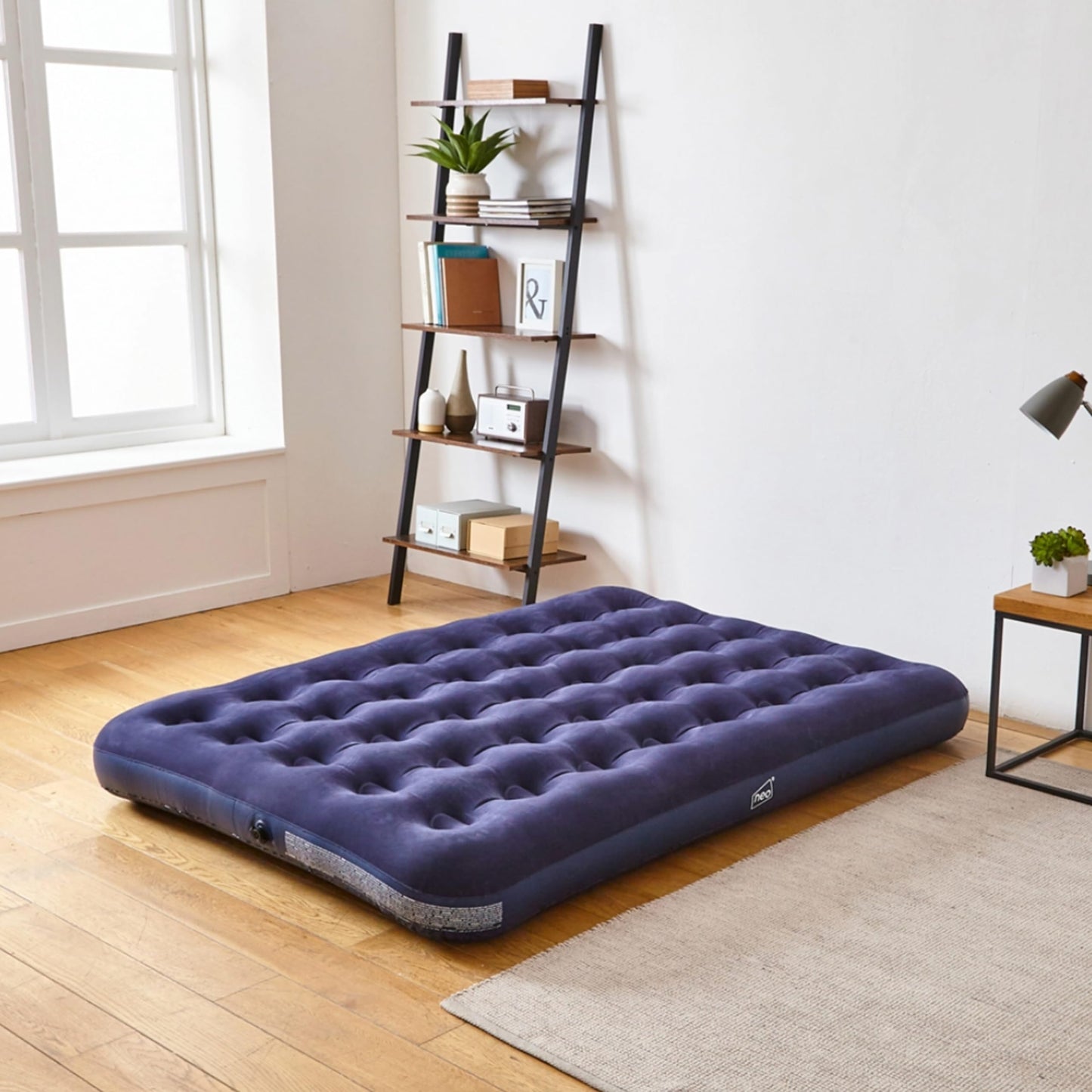 Topline Inflatable Air Bed Double Mattress with Air Pump