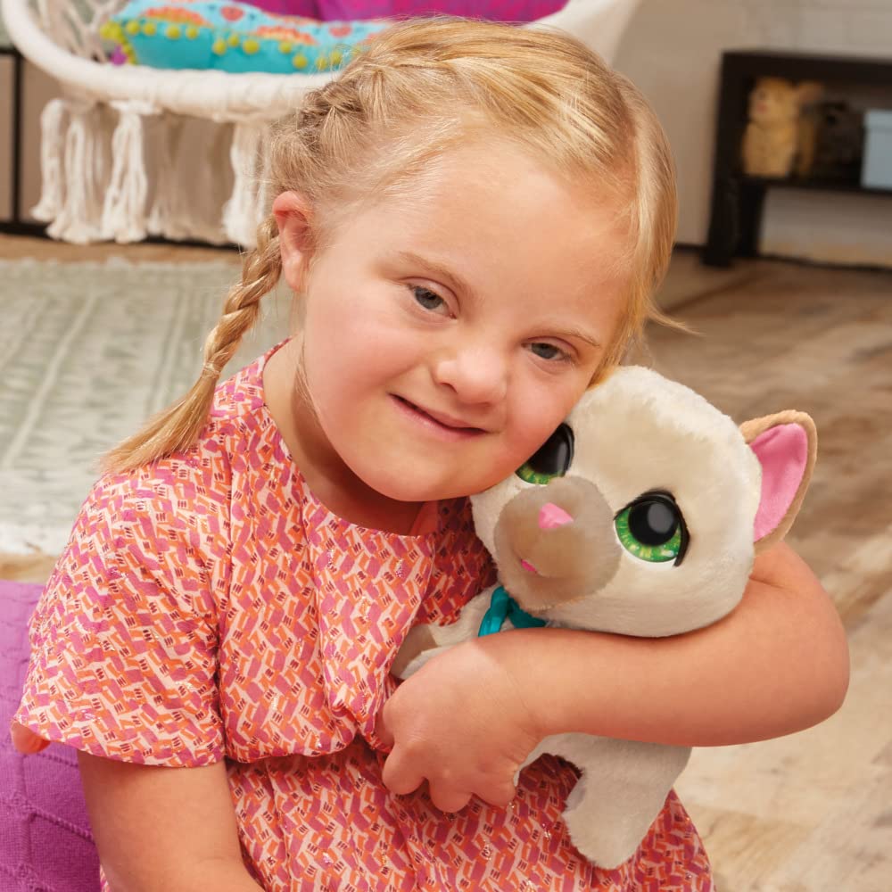 FurReal friends Walkalots Large Racker Interactive Toy Cat for Walking with Sounds and Reactions for Children from 4