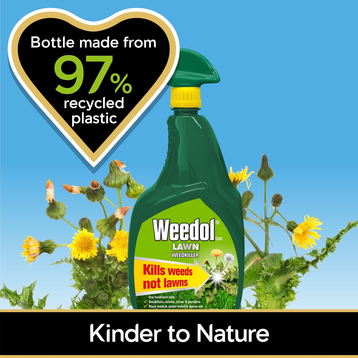 Weedol Lawn Weedkiller Spray 800ml