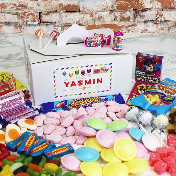 Frisia Flying Saucers Sweets Bulk - 375g Citric Wafers with Fruit Flavours Fizzy Sweets Tub with Topline Card. Gluten Free Kids Sweets for Birthday, Party Bag Fillers.