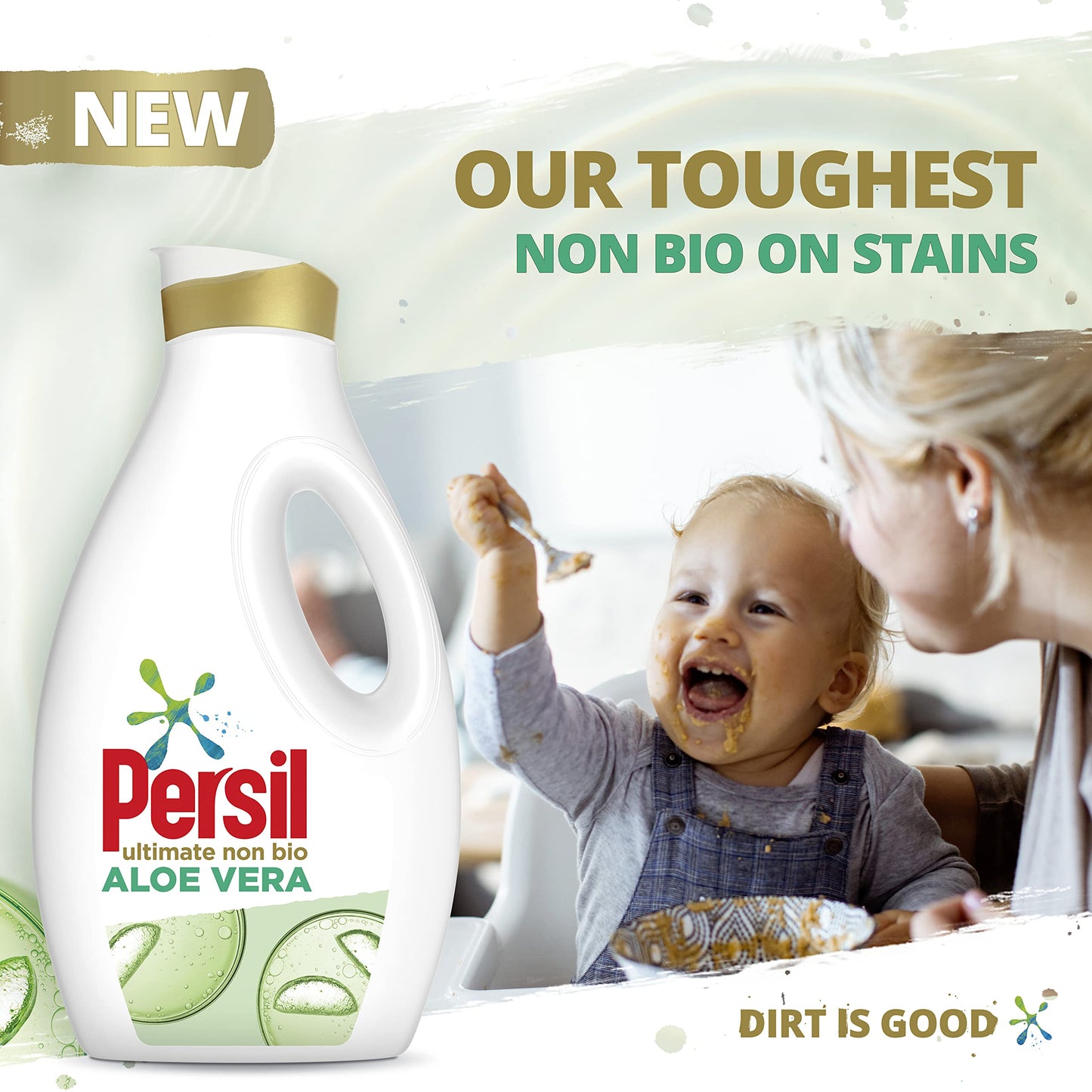 Persil Ultimate Non Bio Aloe Vera Laundry Liquid 1.377L 51 Washes