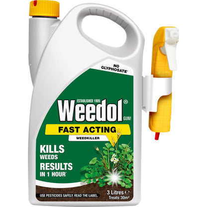 Weedol Gun Fast Acting Weedkiller Spray 1L