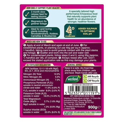 Ericaceous Liquid Plant Food 1lt Concentrate