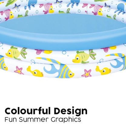 Bestway Fish Themed Paddling Pool
