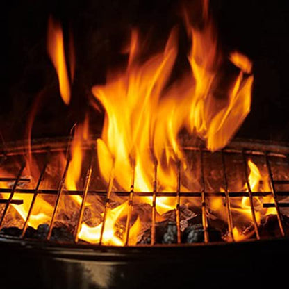 Topline Pack of 4 Big K Barbeque Firelighter Odourless Fluid - BBQs, Firepits - Indoor Fires & Log Burners - Camping Grill - Bonfire - 1000ml with Unique Card.