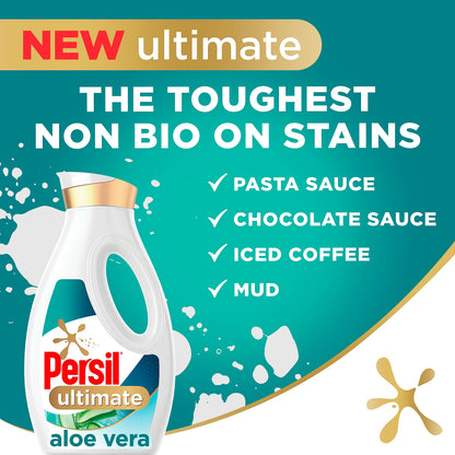 Persil Ultimate Non Bio Aloe Vera Laundry Liquid 4x1.404L (208 washes)