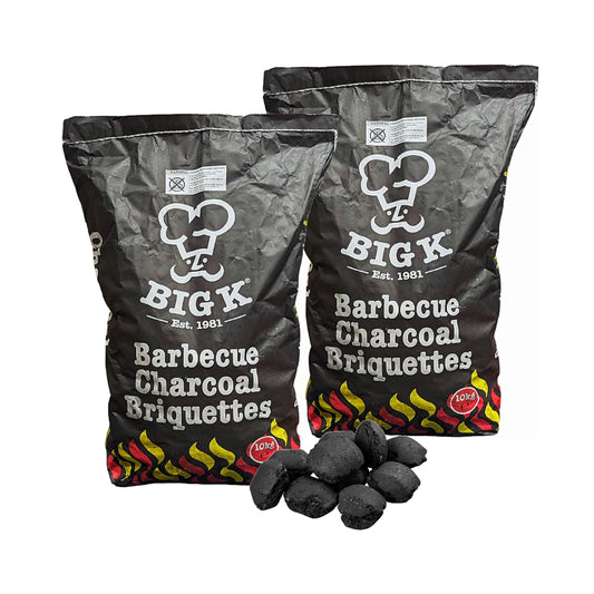 Charcoal Briquettes 10kg Pack of 2