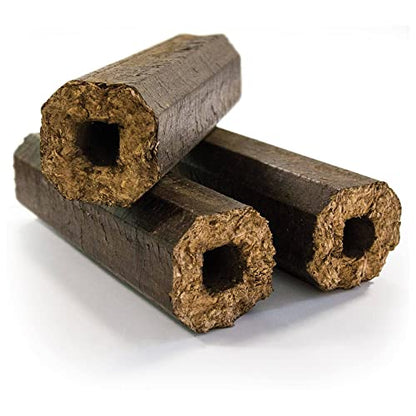 Homefire High Energy Ultra Dry Heat Logs Open Fire Log Eco Wood Fuel (24 Heat Logs)