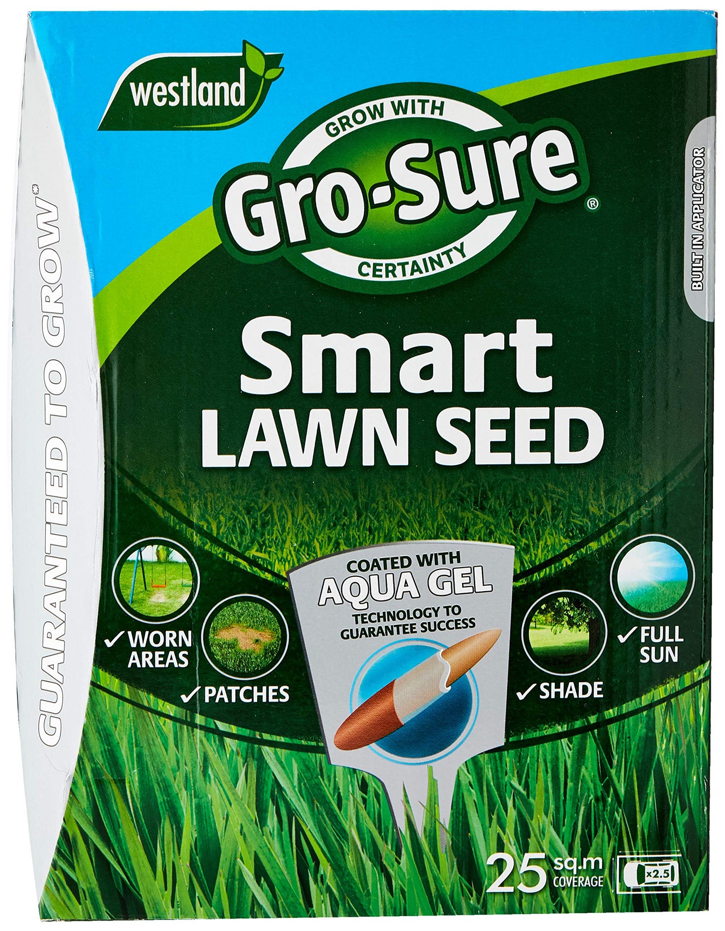 Gro-Sure Aqua Gel Coated Smart Grass Lawn Seed 25sqm