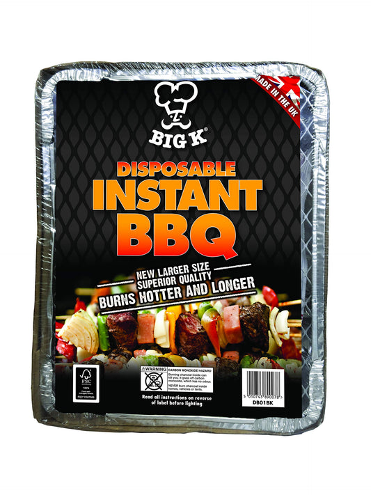 Big K All in One BBQ Picnic Size Disposable Instant BBQ