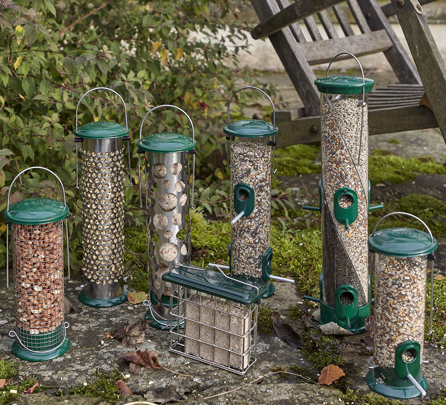 Peckish Large Metal All Weather Nyger Seed Bird Feeder