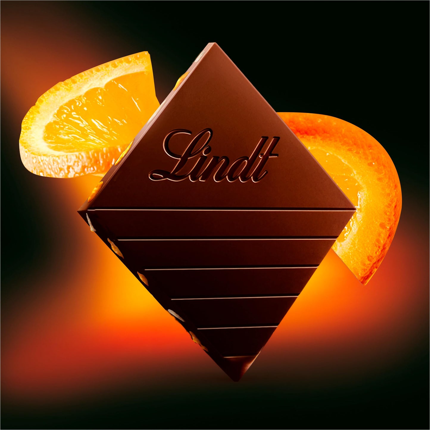 Lindt Excellence Dark Orange Chocolate Bar 100g