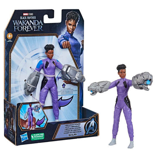 Hasbro Marvel Black Panther Shuri Vibranium Transformation Action Figure 15cm