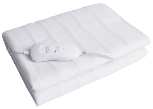 Daewoo Electric Blanket Double with 3 Heat Settings & Detachable Controller