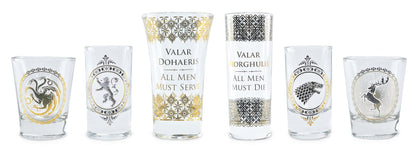 Game of Thrones Shot Glasses Set