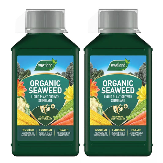 Westland Seaweed Garden Plant Food Organic Liquid 1L Pack of 2
