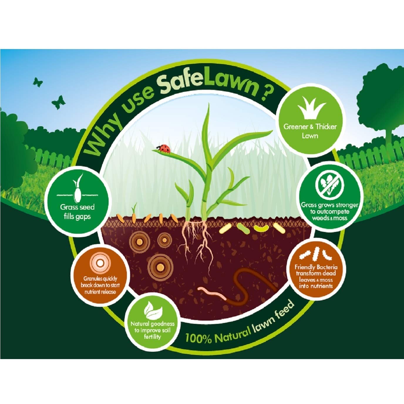 Westland SafeLawn Child and Pet Friendly Lawn Care