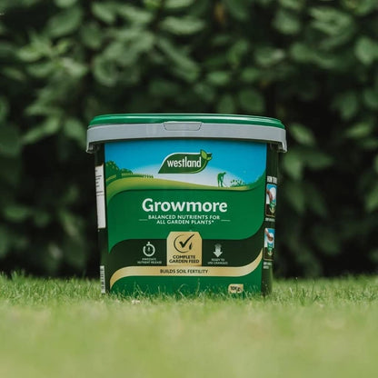 TOPLINE Universal Growmore Fertiliser Granules - 8kg Multipurpose Plant Food for All Garden Plants. Outdoor Plants Feed Fertilizer with Topline Card.