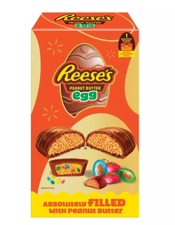 Reese’s Peanut Butter Chocolate Easter Egg – 413g Giant Egg